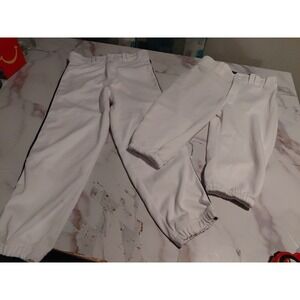 Youth Baseball Express Size L White Mizuno Performance Size YXL Baseball Pants‎